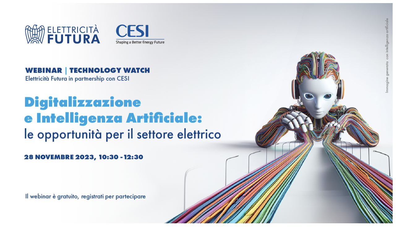 Digitalizzazione e Intelligenza Artificiale: le opportunità per il settore elettrico